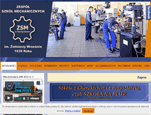 Tablet Screenshot of mechanik-namyslow.pl